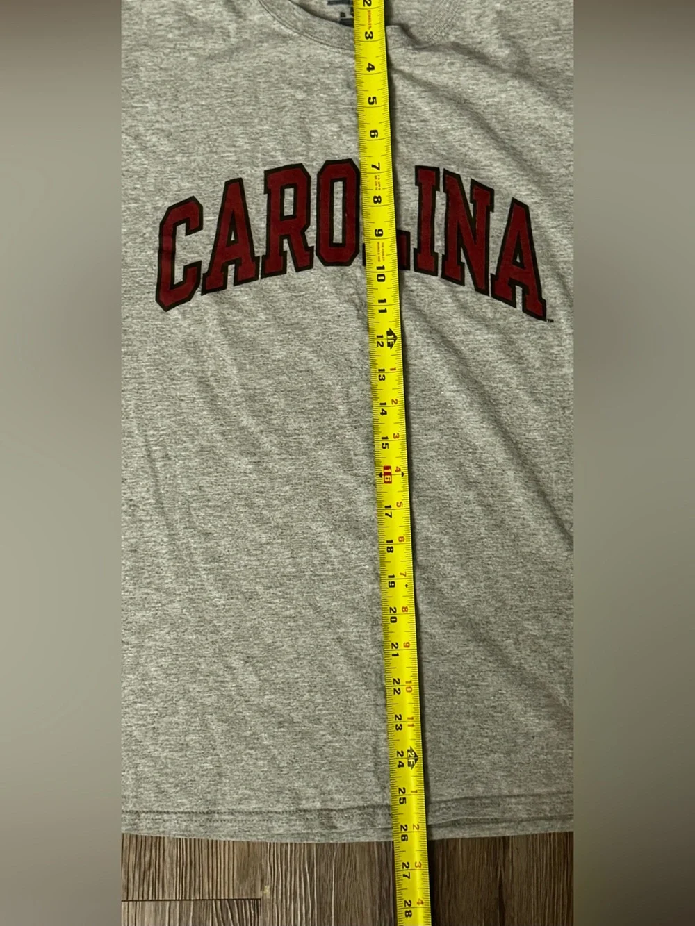 Champion Gray Tee Men’s Medium CAROLINA Arch Logo South Carolina Game Cocks NCAA - Picture 5 of 6